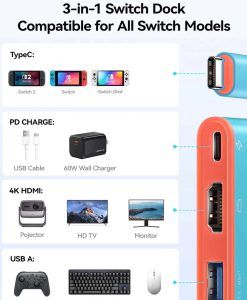 Dock Adapter For Switch 27