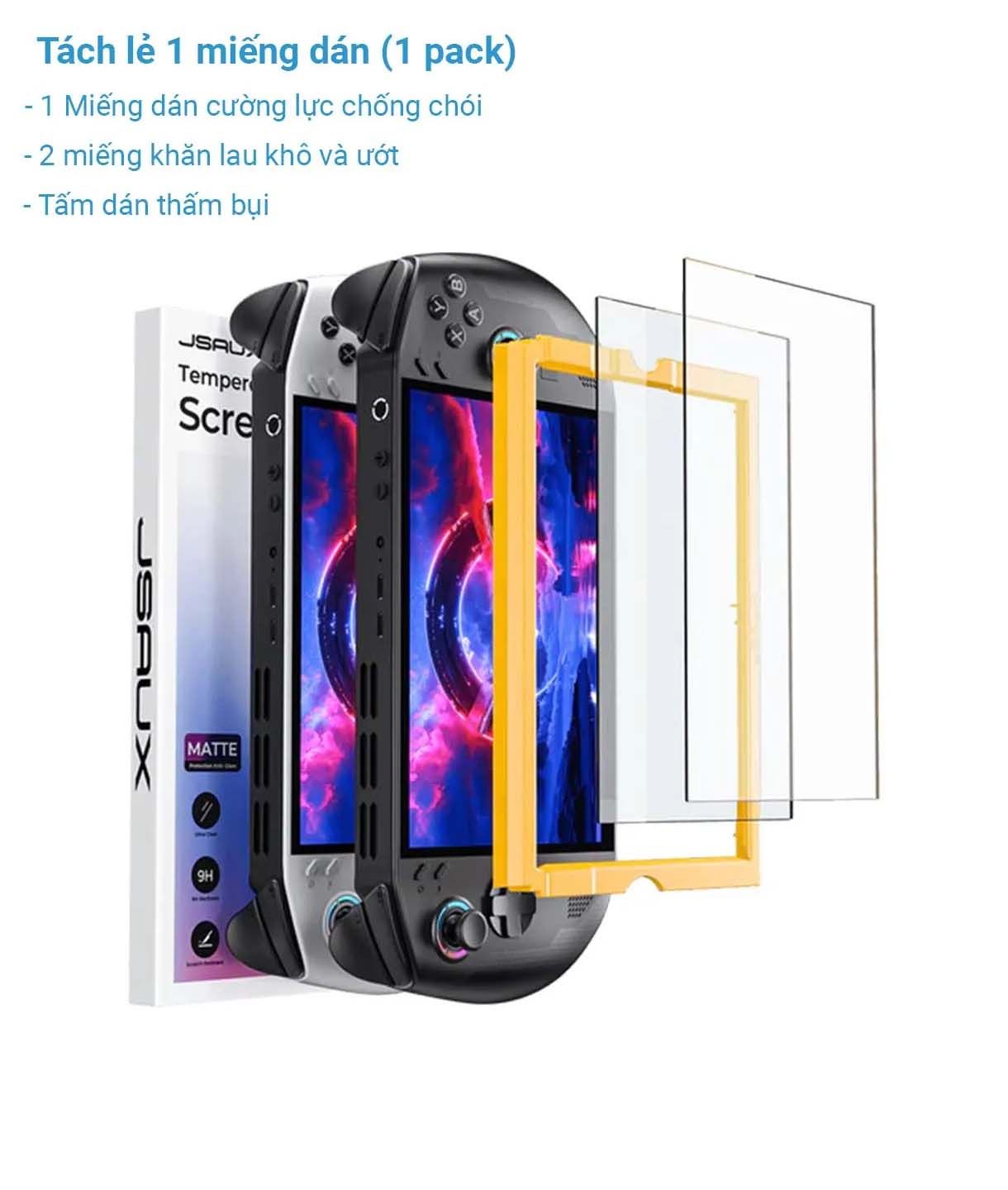 JSAUX Anti-Glare Screen Protector for Legion Go S - Image 3