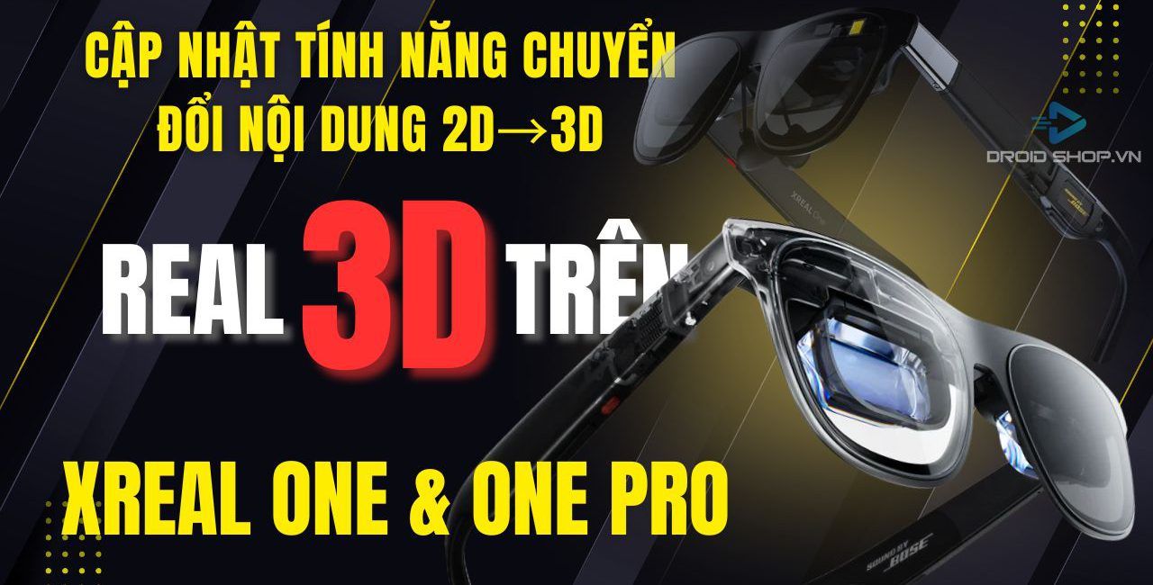 Chuyển đổi Nội Dung 2d Thành 3d Trên Xreal One Và One Pro
