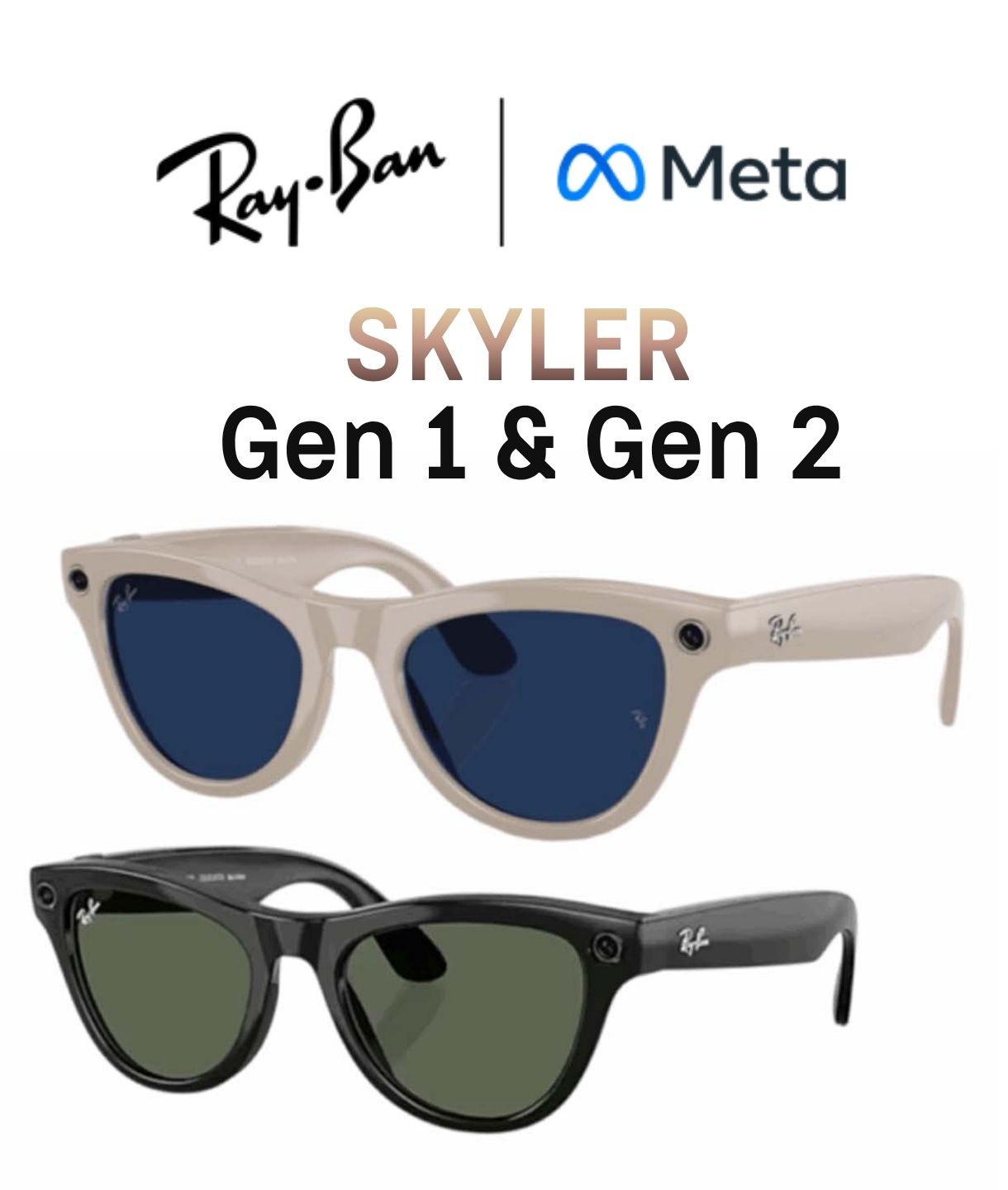 Kính Thông Minh Ray Ban Meta Skyler Gen 2 2025