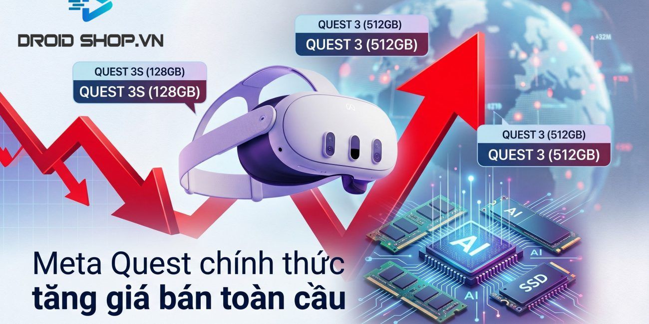 Kính Meta Quest Tăng Giá Bán Toàn Cầu