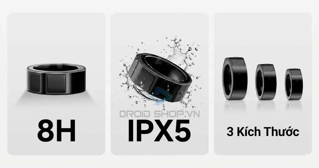 Inmo Ring 4 Dùng Lâu Kháng Nước Tốt Và Nhiều Kích Thước