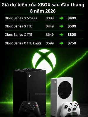 Giá Dự Kiến Của Xbox Sau đầu Tháng 8 Năm 2026