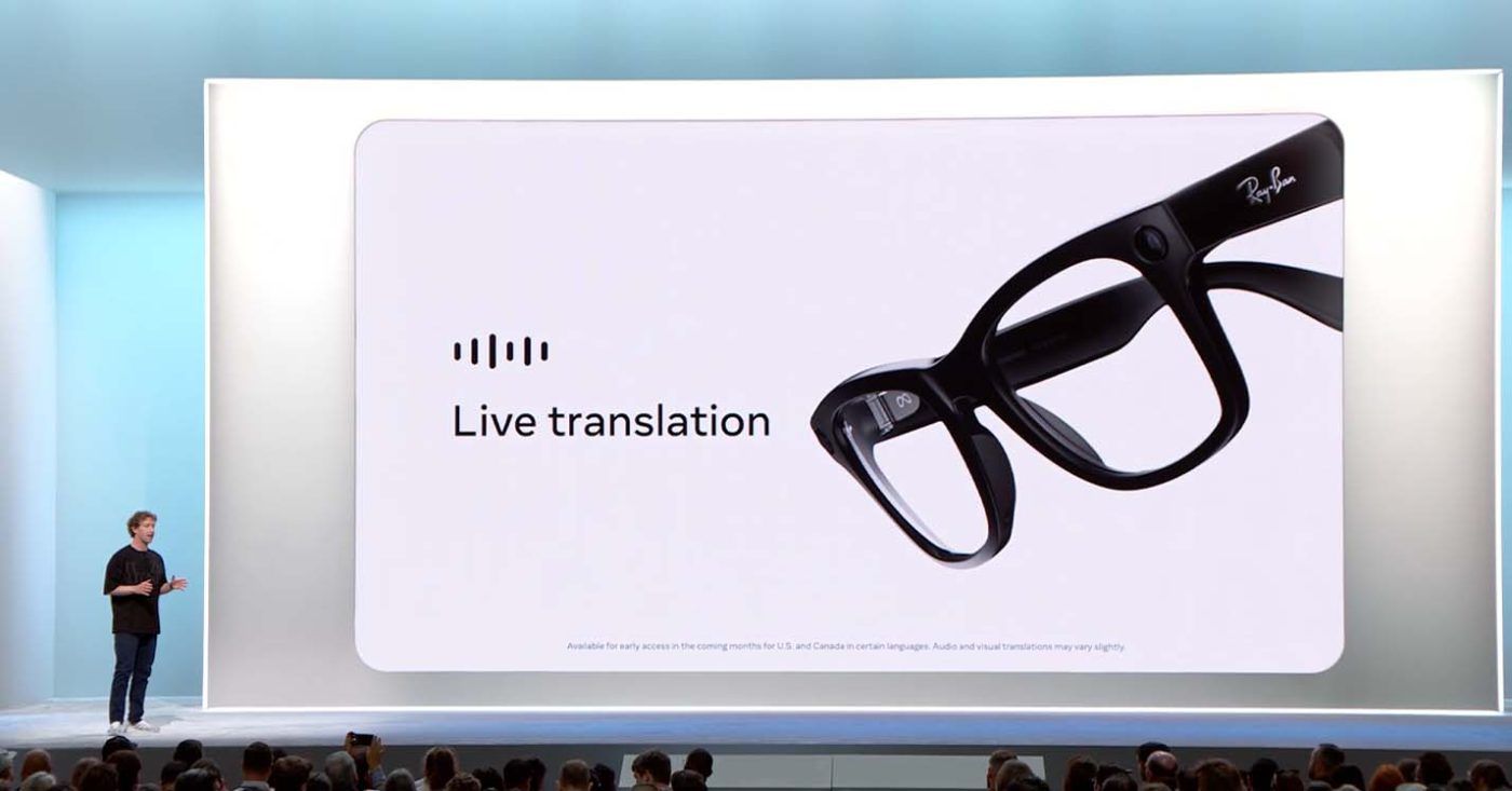 Live Translation Trên Rayban Meta