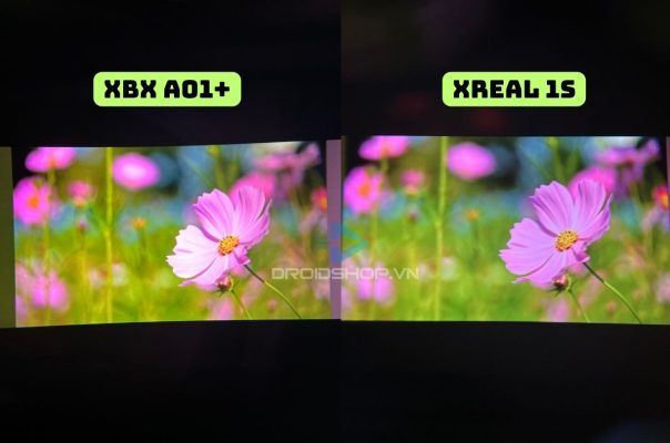 Màn Hình Của Xbx A01+ (trái) Và Xreal 1s (phải) 1