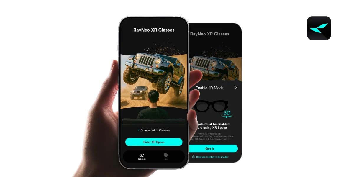 Rayneo Xr Glasses App 3d Mode