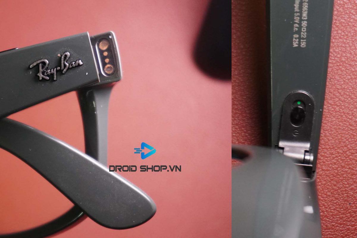 Sạc Và Công Tắc Nguồn Rayban Stories