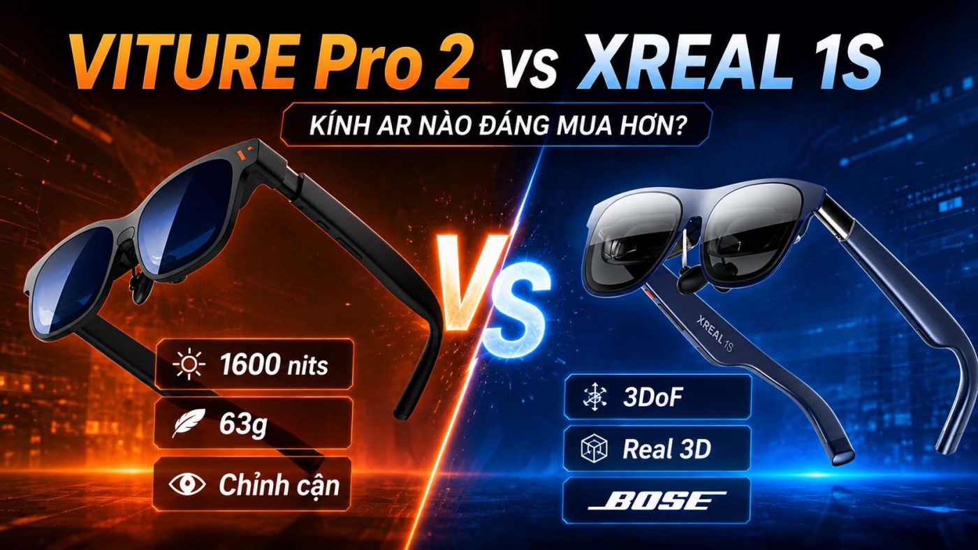Viture Pro 2 Vs Xreal 1s