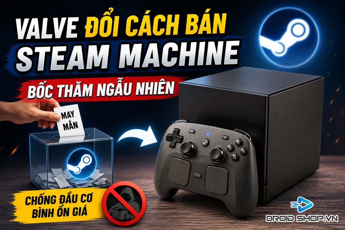 Valve Bán Steam Machine Theo Hình Thức Xổ Số