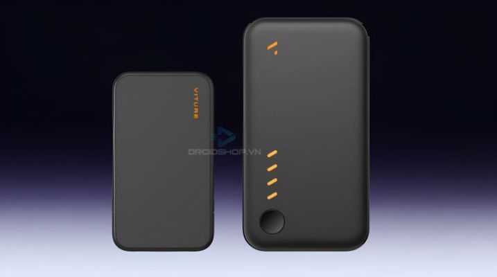 So sánh kích thước Viture Mobile Dock Mini và Viture Pro Mobile Dock