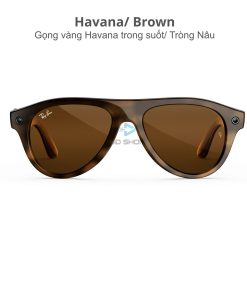 Ray Ban Meta Aviator Gen 3 Havana Brown