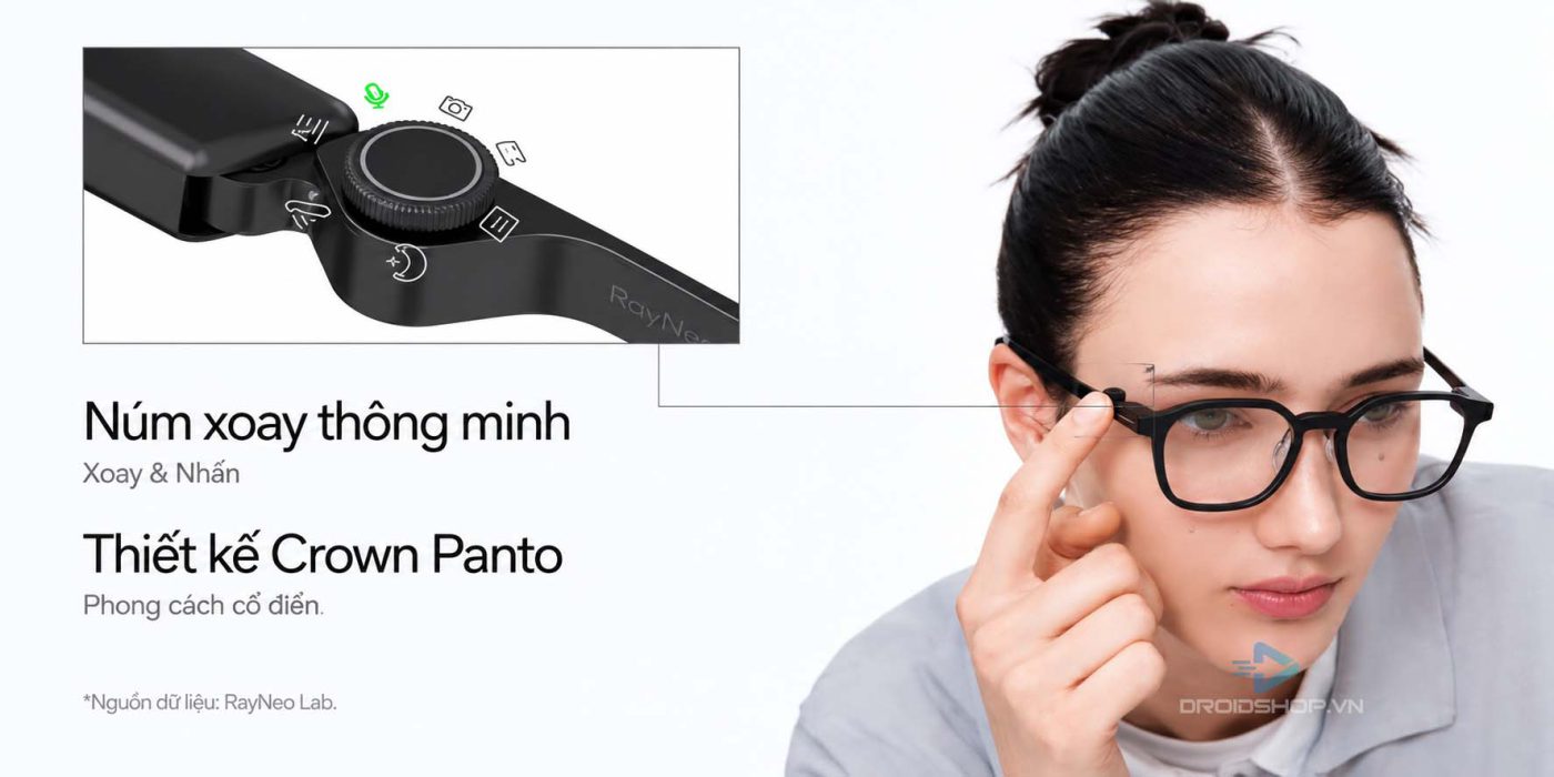 Rayneo Io Núm Xoay Chuyển đổi Chế độ Thông Minh