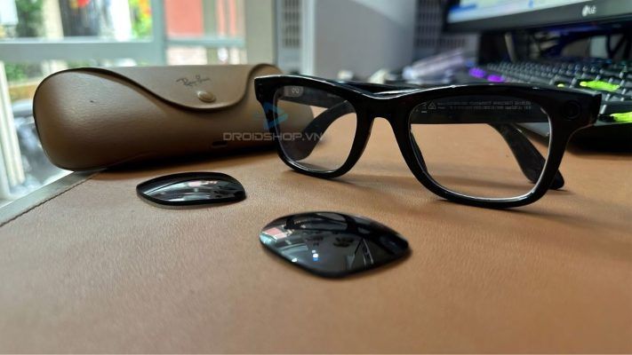 Thay Tròng Cận Cho Kính Ray Ban Meta