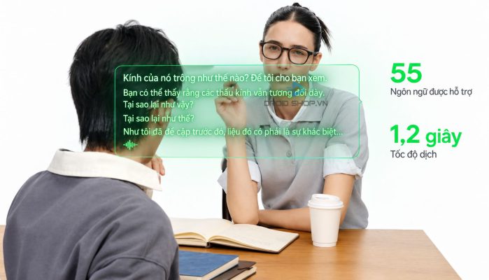 Tính Năng Dịch Thuật Thời Gian Thực Của Rayneo Io