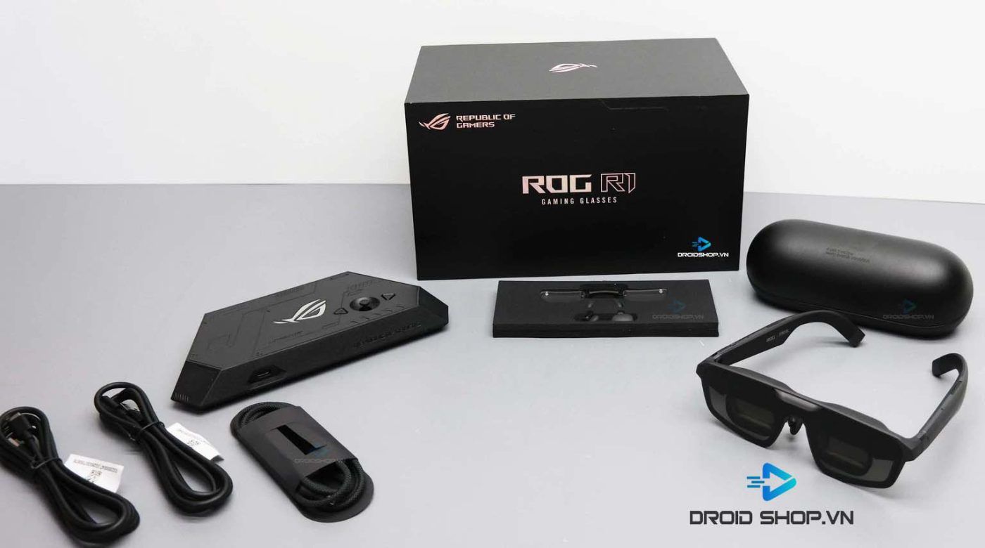 Trọn Bộ Sản Phẩm Asus Rog Xreal R1