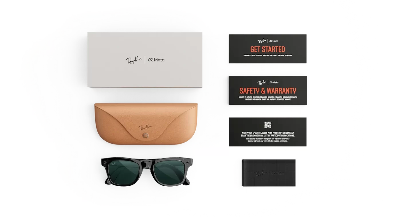 Trọn Bộ Sản Phẩm Rayban Meta Gen 3 Wayfarer