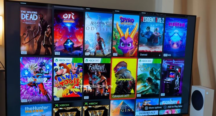 Kho Game Của Xbox Game Pass, Bao Gồm Các Tựa Game Từ Các Hệ Máy Trước