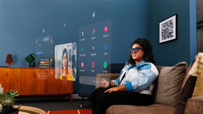Kính AR Meta Orion được Meta giới thiệu tại Meta Connect 2024