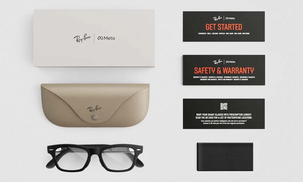 Ray Ban Meta Audio Burbank Trọn Bộ Sản Phẩm
